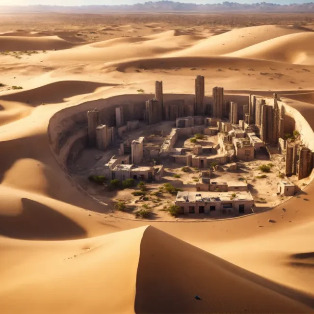 Burned Sun-Mosaic Court