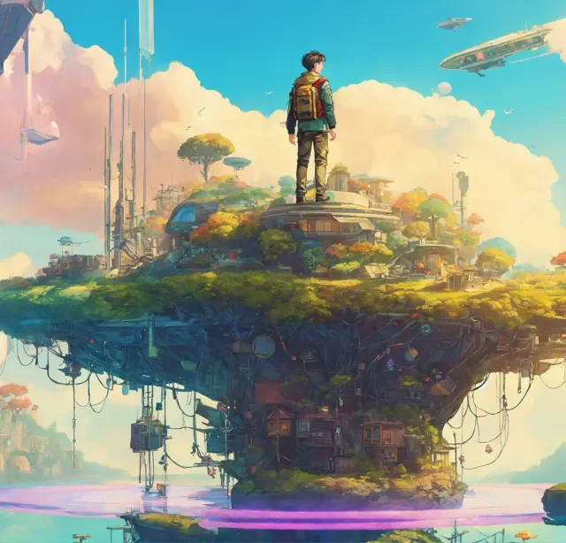 Floating Aurora Realm