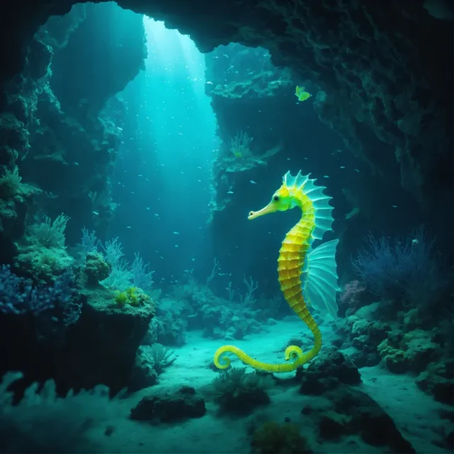 Iridescent Rift Cavern