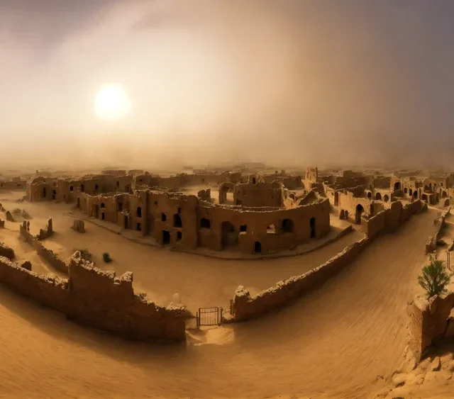 壊れた太陽のオベリスク