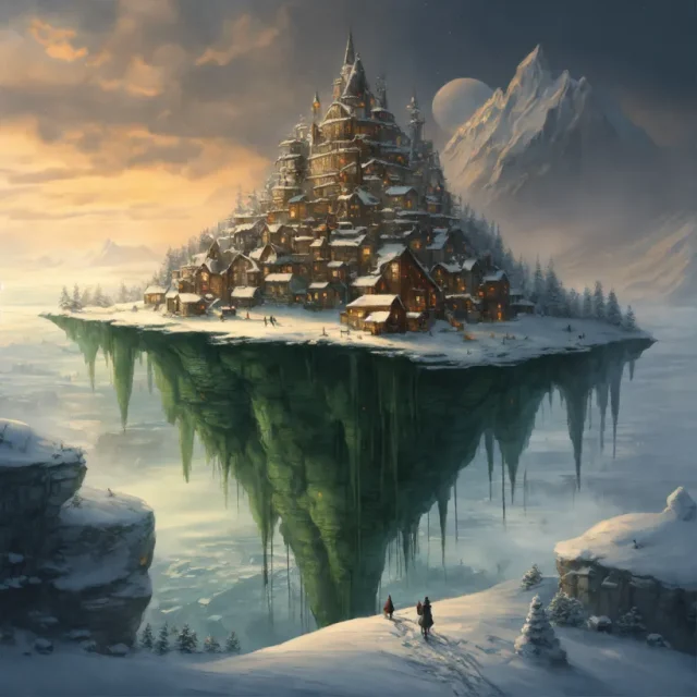 Snowbound Silent Valley